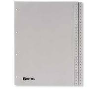 Rexel Index A4 En Polypropylène 1-52 Coloris Gris