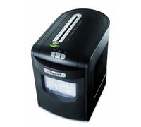 Rexel Mercury Destructeur Coupe Micro, 7 Feuilles, Pour Usage Privé ou Administratif, Technologie Anti-Bourrage, Corbeille Amovible 23L, Noir, Mercury REM723, 2102564EU