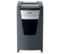 ACCO REXEL Destructeur de documents Momentum Extra XP422+ Coupe croisée P4 22 feuilles 85 L Noir
