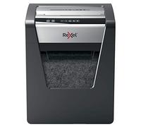 Rexel Momentum M510 CH 2104575CH Destructeur de documents, niveau de sécurité P5, micro-coupe, capacité de 10 feuilles, poubelle de 23 l, avec prise d'alimentation suisse, noir