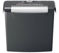 Rexel Momentum S206 Destructeur Coupe Droite , Jusqu'à 7-6 feuilles (70-80 g/m²), Corbeille 9L, Noir, 2104568EU