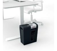 REXEL Destructeur de papier Rexel Secure MC4 Déchiquetage par micro-coupe 60 dB Noir, Argent