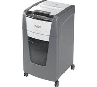 Rexel Optimum 2020225MCH AutoFeed+ 225M Destructeur de documents automatique 225 feuilles Niveau de sécurité P5 Micro-coupe pour bureaux et départements Poubelle de 60 l avec roulettes pivotantes