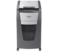 Rexel Optimum 2020225XCH AutoFeed+ 225X Destructeur automatique CH 225 feuilles Niveau de sécurité P4 Coupe de particules pour bureaux et compartiments 60 l avec prise d'alimentation suisse