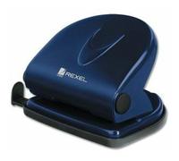 Rexel Perforateur Métal 2 Trous 10 Feuilles, Bleu