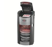 Rexel ShredMax 600X destructeur, 600 Feuilles A4 automatiques, P4 | Broyeur coupe croisée pour bureau, technologie de rotation, <55 dBA, autonomie 120 min, corbeille 50 L, RGPD