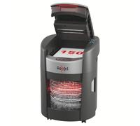 Rexel Destructeur de documents ShredMax 150X Coupe croisée DIN P4 - 150 feuilles - Corbeille 15 L