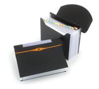 Rexel Trieur Extensible Optima 13 Compartiments Coloris Noir