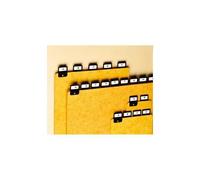 Rexel Valrex Intercalaires Pour Boîtes À Fiches, A6 Paysage, Lot De 25