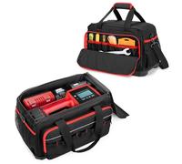 Rexmica Sac pour Compresseur d'air avec Fond Rigide | Compatible avec Makita DMP180Z/ MP100DZ Cordless Inflator ou Compresseurs, Rangement Gonfleur Pneus Portable, Batteries