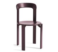 Rey Chair Chaise Hay Rouge raisin hêtre laqué à l'eau - 5710441309529