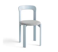 Rey Chaise de Salle à Manger Bleu ardoise/Steelcut Trio 113