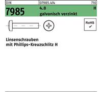 Reyher DIN 7985 4.8 M3x5 -H galv. zingué gal Zn K