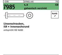Reyher DIN 7985 4.8 M4x25 -T galv. zingué gal Zn S