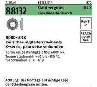 Reyher Nord-Lock rondelles NLX16(16,6x25,4x4,8) flZn 881320440160000 (100 pièces)