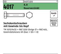 Reyher Vis à tête hexagonale ISO4017 8.8 U M 24x140 tzn 040178200240140 (10 pièces)