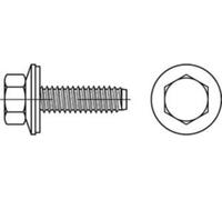 Reyher Vis de construction de façade acier inoxydable E-X 16BZ 6,3x 45 (300 pièces)