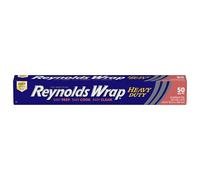 Reynolds Rouleau de papier d'aluminium robuste, épais et robuste pour plus de résistance et de durabilité, languette facile à ouvrir et à fermer, 30,5 cm de large, 50 m².