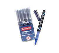 Reynolds Trimax Lot de 5 stylos à bille Bleu Pointe 0,5 mm