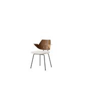 RFH RD7 Chaise de Salle à Manger avec Accoudoirs et Siège Rembourré Noyer/ Hallingdal 103