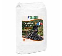 Rgarden Charbon de Bois pour Brasero et Barbecue - Facile à Allumer, Longue Durée, Convient pour Jardin et Terrasse (2,5KG)