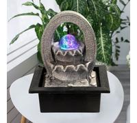RGB LED Chambre Table Fontaine Couleur changeante Lampe Salon Décoration Gris Globo 93020