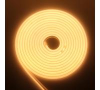RGB Neon Ruban LED, 220V 288 LEDs/M, Etanche ip65 COB Flexible Étanche Découpable Silicone Bandeau Lumineuse Led pour Intérieur/Extérieur DIY Décoration