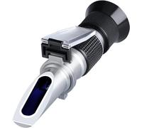RGBS Réfractomètre Brix mètre 0-90 % pour miel, légumes, bière, lait, fruits, sucre, sirop, mélasse, réfractomètre Brix avec fonction ATC