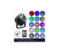 Rgbw 9w 4led 15 couleurs boule lumière dirigeable projecteur lampe scène effet 2019 - multicolore