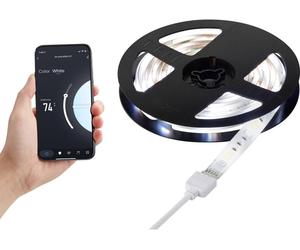 RGBW Tuya-App Stripes SY-4755426 Réglette lumineuse à Led avec connecteur mâle 230 V 2 m RVBB, blanc chaud, blanc froid 1 pc(s)