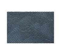 RGOEMHJ Paillasson Simple et, grattant Le Sable, la poussière, l'entrée, résistant à l'usure, antidérapant, Anneau en Fil de Fer pour Cuisine, Salle de Bain(Blue,40X60cm 15.7X23.6in)
