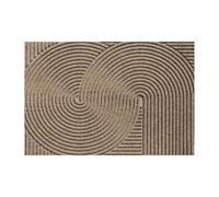 RGOEMHJ Paillasson Simple et, grattant Le Sable, la poussière, l'entrée, résistant à l'usure, antidérapant, Anneau en Fil de Fer pour Cuisine, Salle de Bain(Khaki,80X100cm31.5X39.3in)