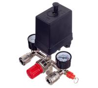 Rgulateur de pression 400 V avec pressostat et 2 afficheurs de mesure, TYPE PL-400