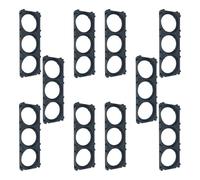 RGYBAO Support de batterie flexible pour cellules 34200/33155 - Support de batterie empilable avec boîtier de rangement ABS