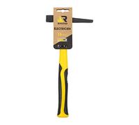 Rhino 18912 16 mm Marteau électricien Manche incassable (trimatière) - Largeur tête 16 mm - Permet de clouer, Fixer des Fils électriques dans des espaces étroits - Garantie à Vie
