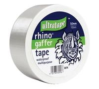 Rhino 50 mm 50 m Ruban adhésif multi-usages Blanc Lot de 2