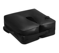 Rhino BaseMate Sac à eau avec fente latérale - Noir - 30 L, 31,8 kg - Sac rempli d'eau pour porte-parapluie