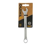 RHINO - Clé Mixte 13 mm e Serrage nneau et ourche combinés - Diamètre 13 mm - Haute qualité - Fabriqué en Acier (Chrome Vanadium) - Garantie à Vie - Plusieurs Tailles Disponibles
