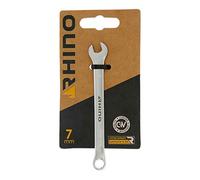 RHINO - Clé mixte 7 mm e serrage nneau et ourche combinés - Diamètre 7 mm - Haute qualité - Fabriqué en Acier (Chrome Vanadium) - Garantie à vie - Plusieurs tailles disponibles
