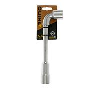 RHINO - Clés tubulaires et à pipe, Clé à pipe débouchée 22 mm - Diamètre 22 mm - Empreinte 6/12 pans - Fabriqué en Acier (Chrome Vanadium) - Garantie à vie - Plusieurs tailles disponibles