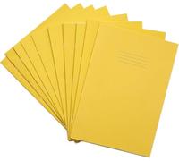 RHINO F8M A4 d'exercice 80 Pages Jaune Lot de 10