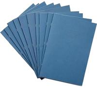 Rhino F8M Lot de 10 cahiers d'exercice 64 pages Bleu clair Format A4
