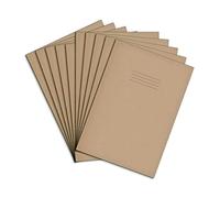 Rhino F8M Lot de 10 cahiers d'exercice 80 pages Chamois Format A4