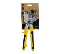 RHINO - Pince à sertir, pince pour rail placoplâtre - Permet de sertir vos montants et rails à placo - Spéciale plaquiste - Haute qualité - Manche ergonomique - Garantie 5 ans