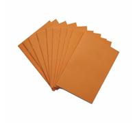 Rhino S5 Lot de 10 cahiers d'exercice 80 pages Orange Format A4