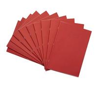 Rhino Stationery Cahier d'exercice surdimensionné | 13 x 9 | 48 pages | F8M | Ressources d'apprentissage | Livres scolaires | Rouge