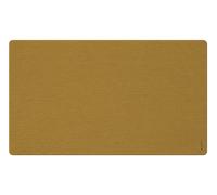 Rhodiarama sous-main souple S (60x35 cm) simili cuir italien - étui kraft - Or