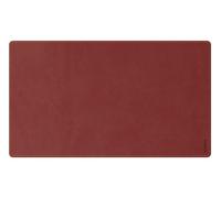 RHODIA 194239C - Sous-Main Souple Nacarat - Taille S (60 x 35 cm) - Simili Cuir Italien - Piqûres Sellier Orange - Collection Home Office rama - Organisation de Bureau & Rangement Design