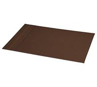 Sous-main - RHODIA - 194477C - Simili cuir - 60x40 cm - Orange avec piqûres sellier