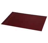 Rhodia - Sous-main rigide 194479C - Lie de vin 60 x 40 cm - Similicuir, piqûres sellier orange